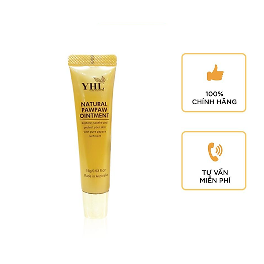 Kem đa năng dưỡng ẩm YHL cho các nàng, tinh dầu đu đủ tự nhiên 15g/chai Úc