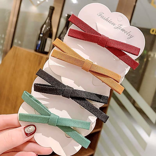 Kẹp tóc nơ nhỏ hàn quốc