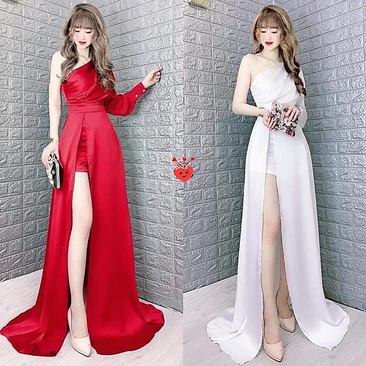 Đầm DỰ TIỆC XẺ TÀ SANG TRỌNG