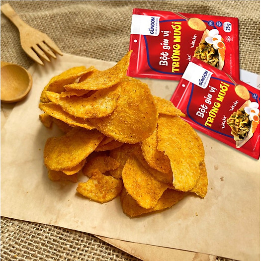 Bột gia vị trứng muối lắc GUNGON dùng rắc trực tiếp các món ăn 25g - Gia vị dạng bột khác | Bachhoa.Extra.vn