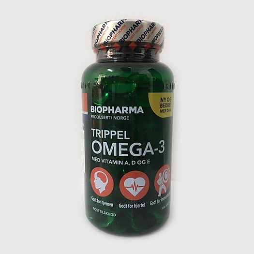 Thực Phẩm Chức Năng Dầu Cá Omega 3 Na-uy dành cho mọi lứa tuổi (Trippel omega 3)