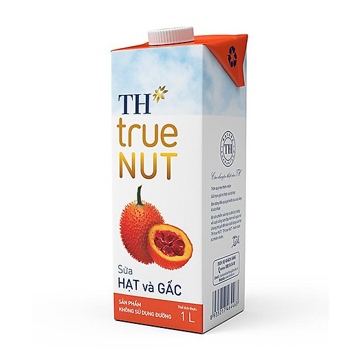 Sữa hạt và gấc TH True Nut 1L
