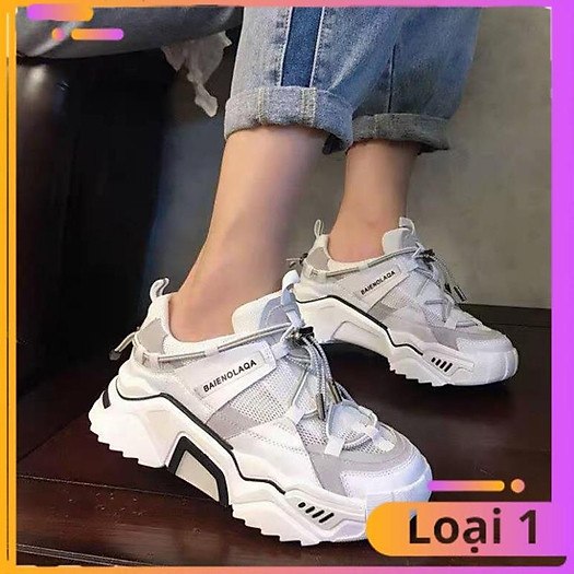 Giày thể thao nữ / giày sneaker nữ độn đế đế cao 5cm