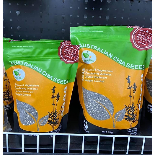 Hạt chia Úc Australian Chia Seeds 1kg