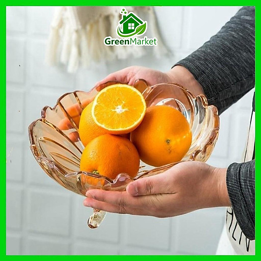 Bát thả hoa thuỷ tinh 3 chân