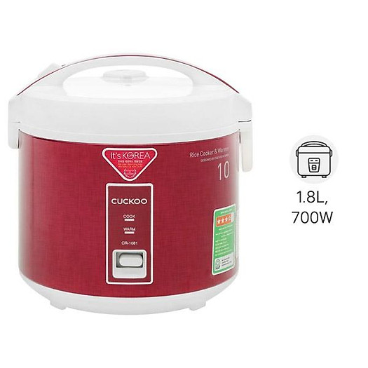 Nồi cơm điện Cuckoo 1.8 lít CR-1081 - Hàng chính hãng