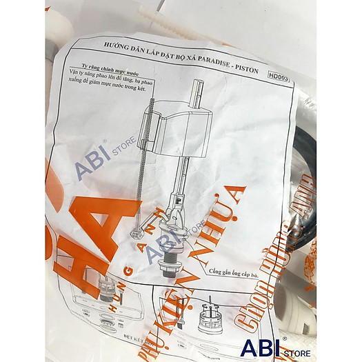 Bộ phụ kiện ruột bệt gạt, phụ kiện nhấn bồn cầu Viglacera, Hùng Anh, Bộ xả nước bồn cầu cao cấp