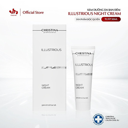 フェイスクリーム CHRISTINA ILLUSTRIOUS NIGHT CREAM 50ml Christina