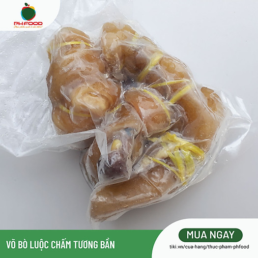 Vó Bò Luộc Sẵn Chấm Tương Bần - 1Kg - Đã Chín - Kèm Tương Bần
