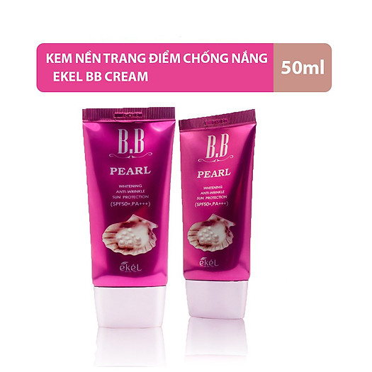 Kem nền trang điểm Ekel BB Cream Ngọc Trai chính hãng Hàn Quốc giúp  che khuyết điểm, chống lại tia cực tím cải thiện độ mịn da làm mờ nếp nhăn - BB cream | innisfreez.com