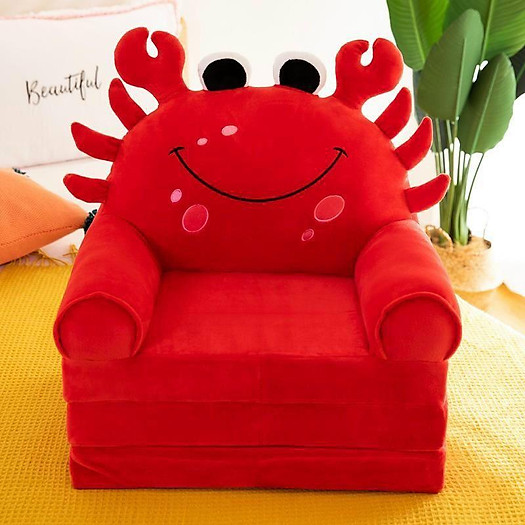 Ghế sofa cho bé, ghế lười 3 TẦNG hình thú - vừa ngồi vừa nằm cho bé (IB CHỌN MẪU)