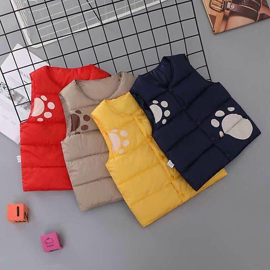 Áo Gile Phao Quảng Châu Bé Trai Bé Gái