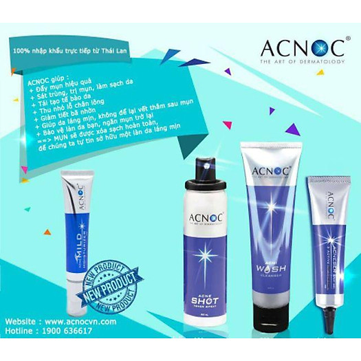 Gel Chấm Mụn ACNOC Thái Lan