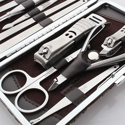 Bộ Kềm Cắt Móng 12 Món Loại Lớn Cao Cấp