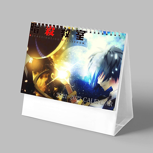 Lịch in LỚP HỌC ÁM SÁT anime manga Assassination Classroom ảnh đẹp lịch để bàn