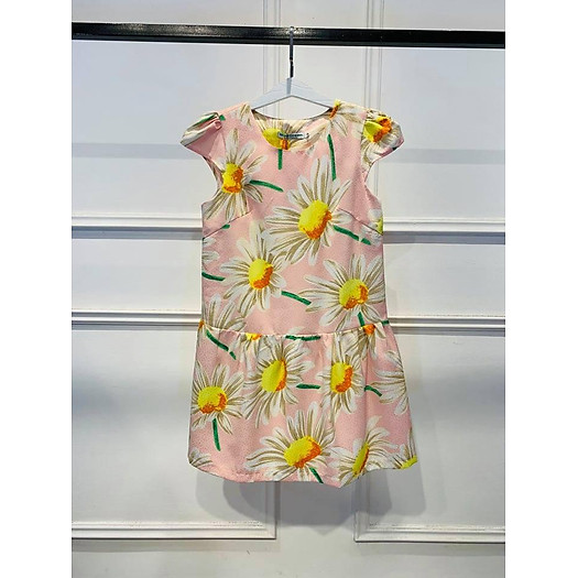 Đầm hạ eo hoa cúc