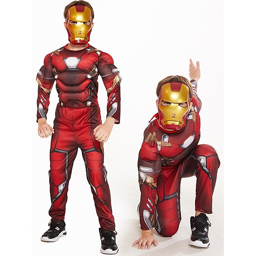 Trang Phục Người Sắt Iron Man Trẻ Em Trang Phục Avengers Trang Phục Halloween Siêu Anh Hùng Cho Trẻ Em