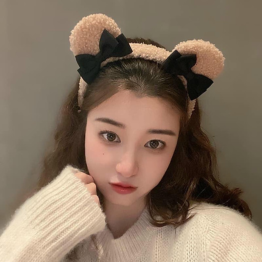 Bờm tóc tai gấu nơ PK