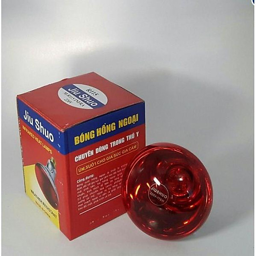 Bóng đèn úm gà ,sưởi gia cầm 200w hồng ngoại