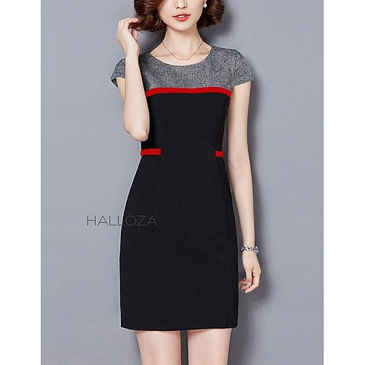 Đầm big size cho người mập đủ size kiểu dáng ôm màu đen