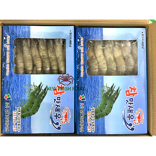 Tôm sú nguyên con size 30 con - 1 kg