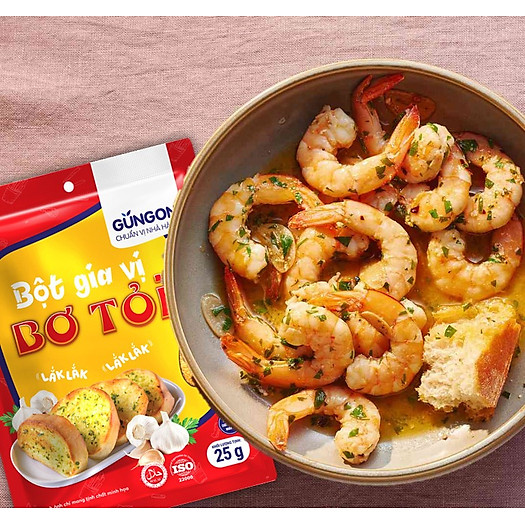 Bột gia vị bơ tỏi lắc GUNGON dùng rắc trực tiếp các món ăn 25g - Gia vị dạng bột khác | Bachhoa.Extra.vn