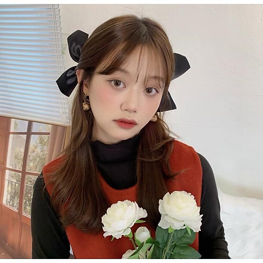 Nơ kẹp tóc Jisoo BLACKPINK