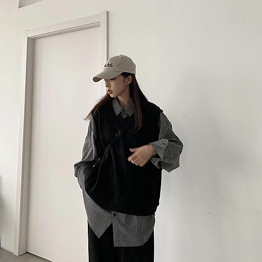 Áo Gile Vải Nỉ Hottrend Thu Đông