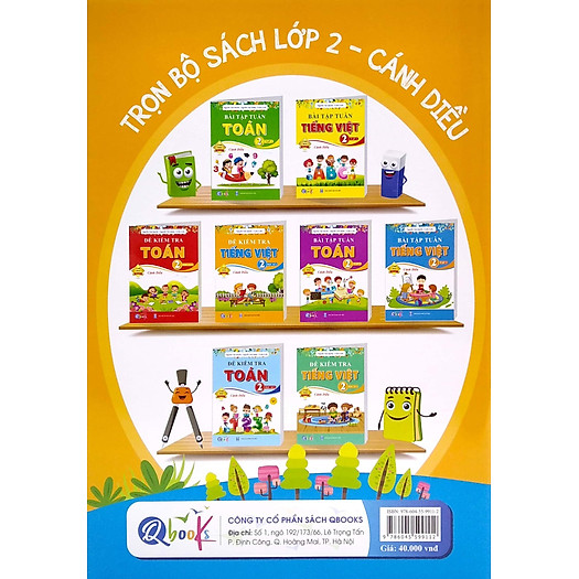 Đề Kiểm Tra Tiếng Việt Lớp 2 - Học Kì 1 (Cánh Điều)