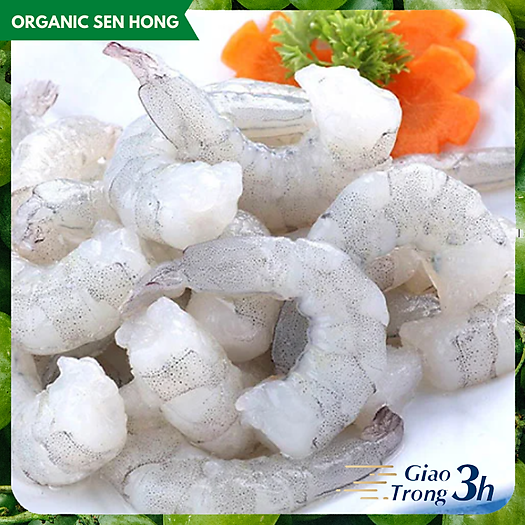 Tôm thẻ bóc vỏ size 71/90 500gr