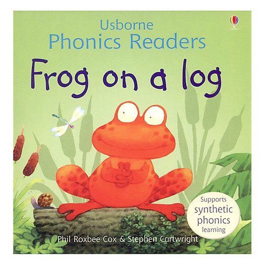 Usborne Frog on a log - Phonic & Letter | SáchViệt.vn