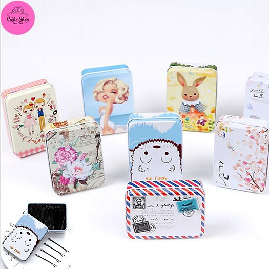 Ghim Cài Tóc Nhiều Màu, Kẹp Tóc Đen Cho Chị Em