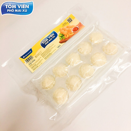Tôm Viên Phô Mai Xù (Khay 150g)