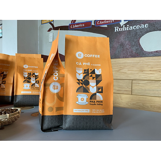 Cà phê E-COFFEE pha phin - 500 gram