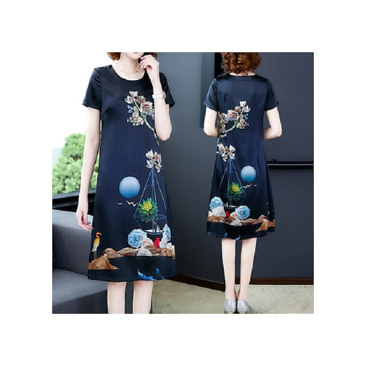 VÁY LỤA TƠ TẰM SIÊU SANG TRỌNG _ TB 139.10