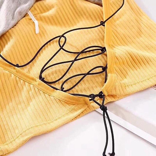 Áo đan dây lưng, áo hở lưng sexy