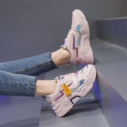 Giày sneaker nữ đế 5p, hàng Quảng Châu loại 1 siêu nhẹ