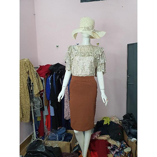 chân váy bút chì vnxk