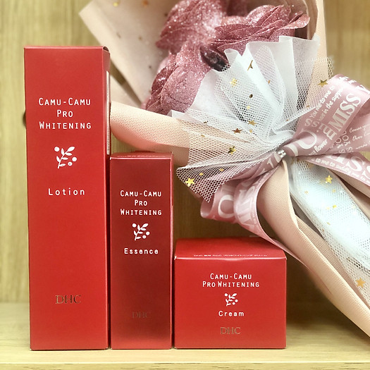 Bộ Dưỡng Trắng Da Mặt Nhật Bản DHC Camu Camu Pro Whitening