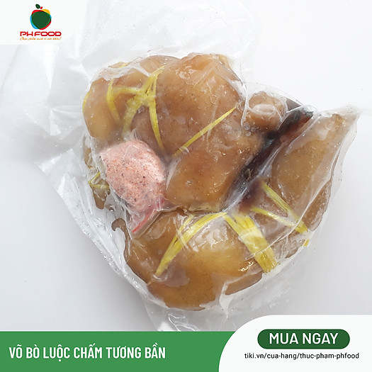 Vó Bò Luộc Sẵn Chấm Tương Bần - 1Kg - Đã Chín - Kèm Tương Bần