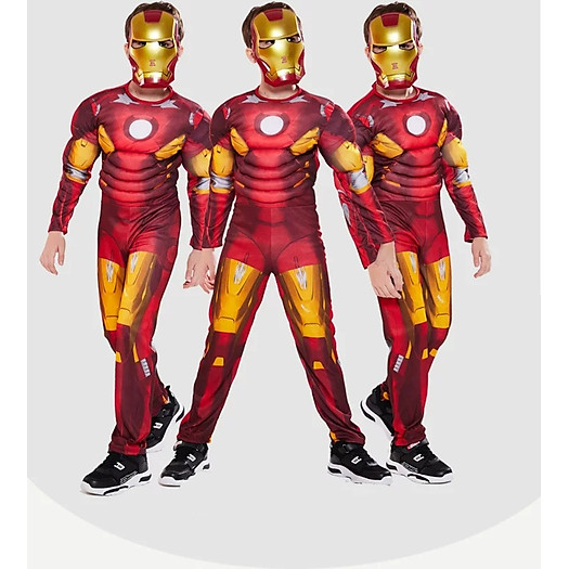 Trang Phục Người Sắt Iron Man Trẻ Em Trang Phục Avengers Trang Phục Halloween Siêu Anh Hùng Cho Trẻ Em