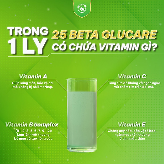 Sữa Hạt Ngũ Cốc 25 Beta Glucare Thuần Chay - Bổ Sung Dinh Dưỡng, Hỗ Trợ Tiêu
