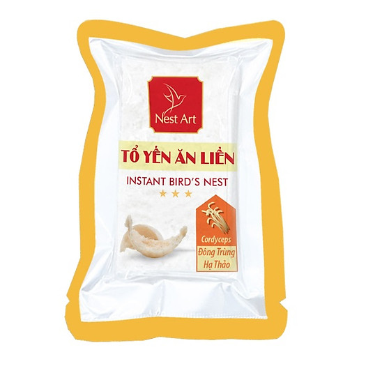 Tổ Yến Ăn Liền Gold – Đông Trùng Hạ Thảo 10g