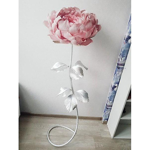 Trụ hoa giấy trang trí spa, trang trí backdrop Guydecor TH005