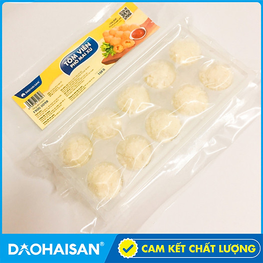 Tôm Viên Phô Mai Xù (Khay 150g)