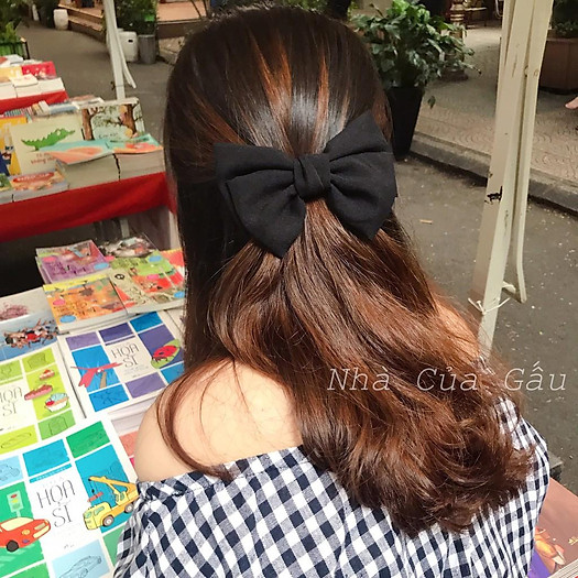 Kẹp tóc nơ size nhỏ xinh xắn