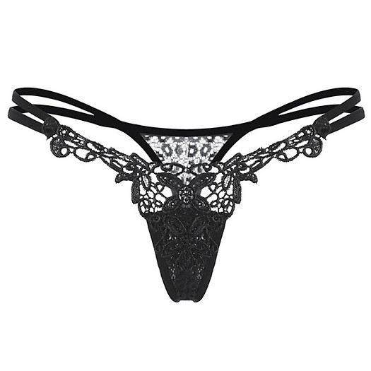 Quần lót lọt khe phối ren hoa thời trang nữ