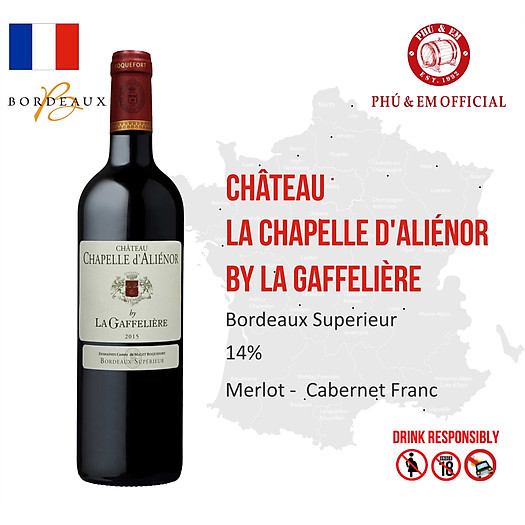 Rượu Vang Đỏ Pháp Chateau La Chapelle d'Alienor By La Gaffeliere Rượu