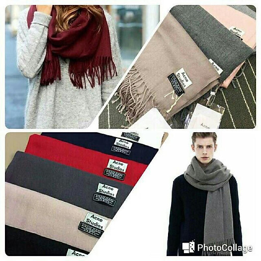 () khăn quàng cổ acne studios siêu hót nam/ nữ
