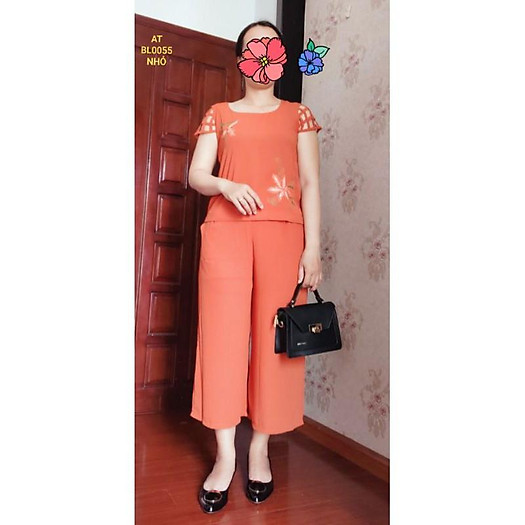 Bộ trung niên cho mẹ - thời trang big size